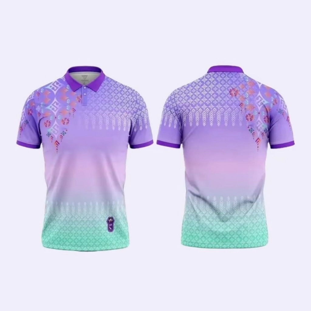 เสื้อโปโล ลายขอ ยี่ห้อทันเดอร์ รุ่น Limited Edition โทนสีพาสเทล