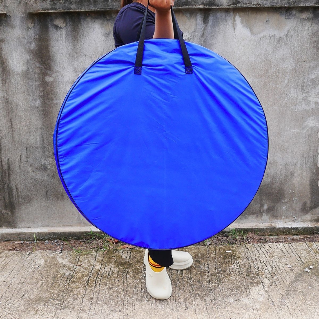 กระเป๋าใส่เต็นท์สปริง กระเป๋าทรงกลม กระเป๋าใส่เต็นท์ ถุงใส่เต็นท์ ผ้าร่ม กันน้ำ มี 3 ขนาดให้เลือก หลายสี
