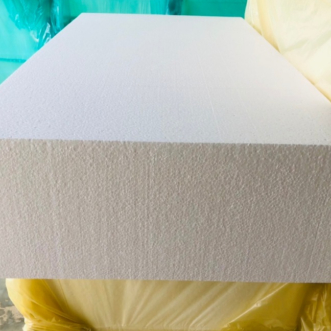 โฟมแผ่น หนา 10 นิ้ว EPS Foam เกรดลามไฟ (P Grade) ขนาด 60cmx120cm  (หนาแน่น 0.65 ปอนด์) ราคาถูก จากโรงงาน 480 บาท /แผ่น