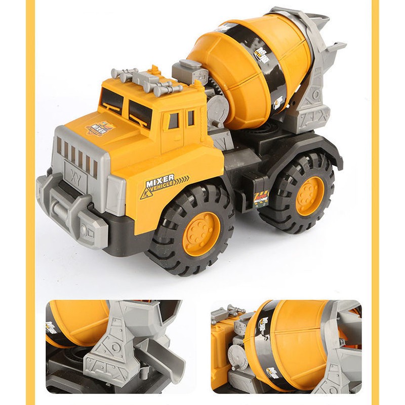 รถบรรทุกจำลอง รถขุดดิน ของเล่นสําหรับเด็ก ของเล่นรถก่อสร้าง ขนาดใหญ่วัสดุมีคุณภาพสวยแข็งแรงทนทาน - รูปที่ 3