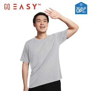 GQ Easy เสื้อกันยูวี เสื้อยืดคอกลม แขนสั้น สีเทา ของแท้ 💯%