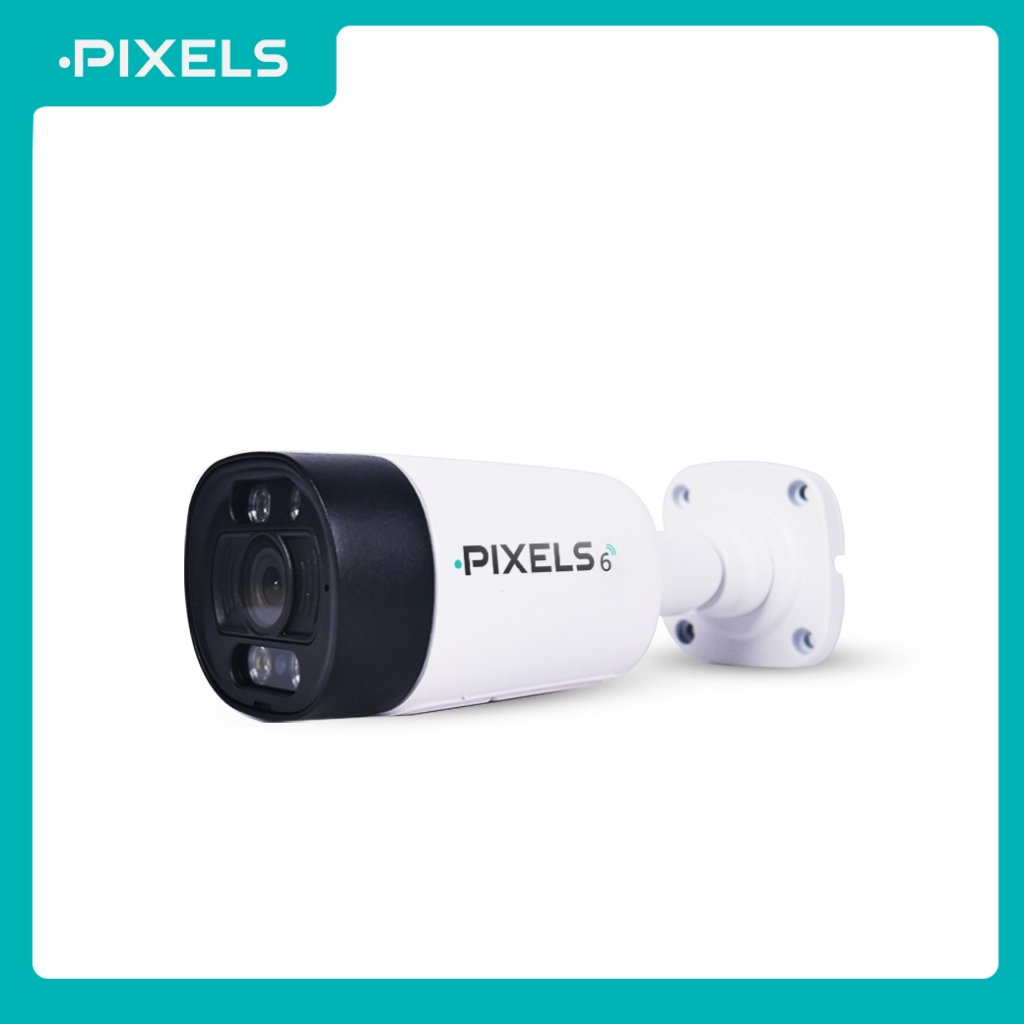 PX-991WIFI6 กล้องวงจรปิดไร้สาย Pixels พร้อมเทคโนโลยี WiFi 6 รุ่นติดไซเรน แจ้งเตือนเป็นแสงไฟ LED และเ