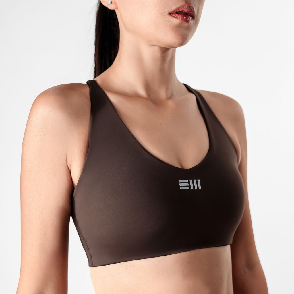 Sport Bra V Double Cross Bra eastwesteverywear สปอร์ตบรา สําหรับผู้หญิง ใส่ออกกําลังกาย วิ่ง