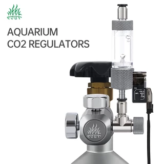 Week Aqua CO2 Regulator CGA320 หัวเรกกูเรเตอร์สำหรับถังคาร์บอนไดออกไซด์