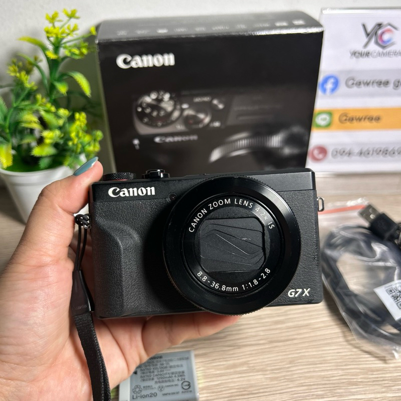 Canon G7X III กล้องมือสอง (มีของพร้อมส่ง)