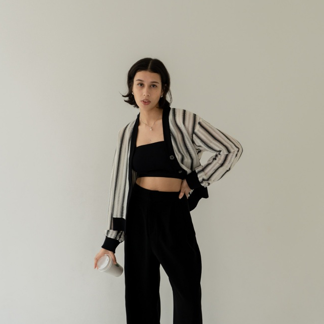 introvertwears | Net Cardigan เสื้อคลุมคาร์ดิแกน ผ้าตาข่าย ใส่สบาย