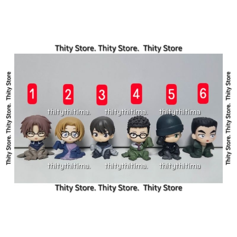 🇹🇭[พร้อมส่ง]โคนัน: กาชาปองตัวหด Detective Conan [มือสอง]