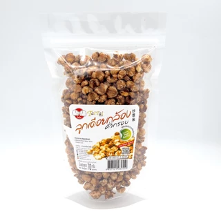 เจ ลูกเดือยกล้องคั่วกรอบ 70/170 กรัม (ตราไทไทแบรนด์) Roasted Brown Pearl Barley ลูกเดือยกล้อง พันธ์ข้าวเหนียวไม่มีน้ำมัน