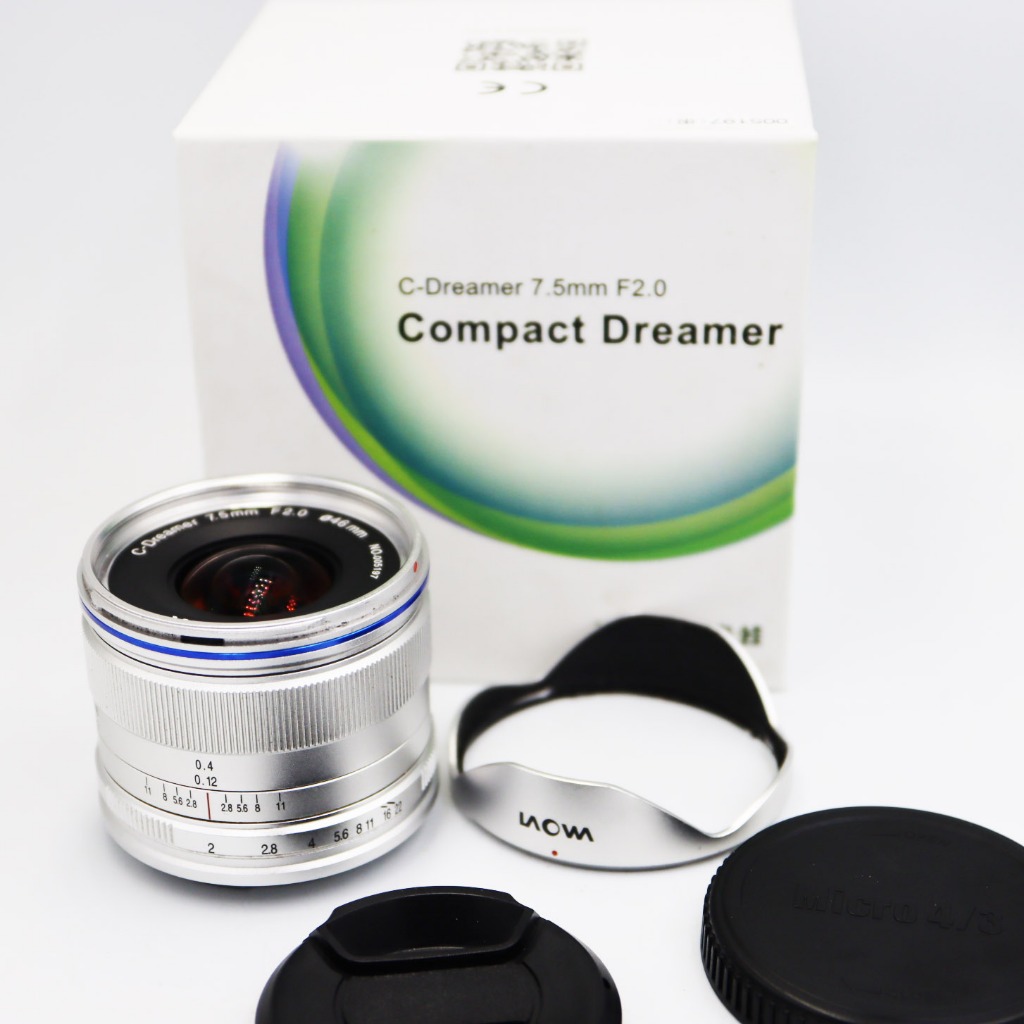 LAOWA 7.5mm F2.0 เลนส์มุมกว้างตัวแรกในโลกที่กว้างที่สุดสำหรับกล้องระบบ MFT Olympus / Lumix used