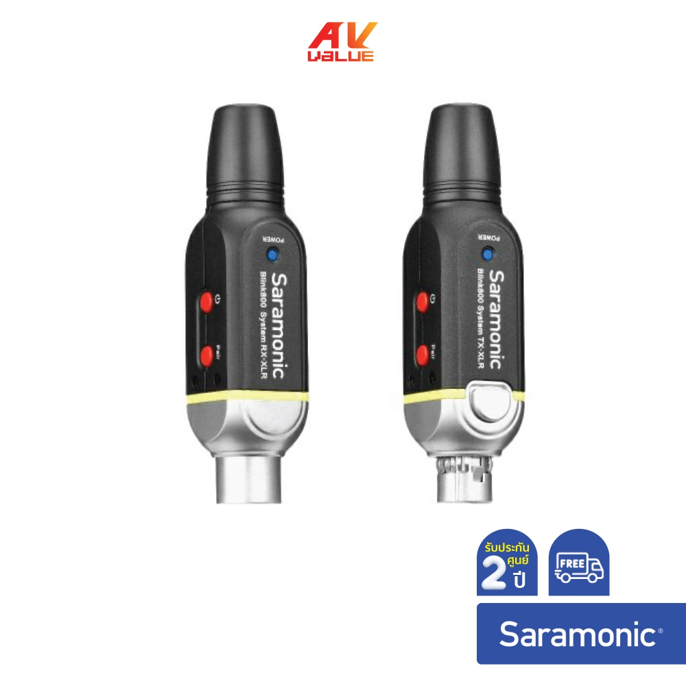 Saramonic Blink800 B2 ไมโครโฟนไร้สาย คลื่น 5.8 GHz