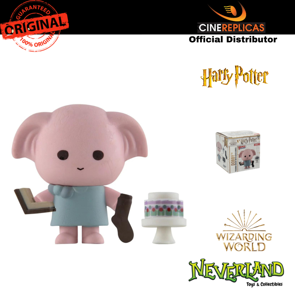 (Cinereplicas) Harry Potter Gomee Dobby Eraser Figurine Series 2 Wizarding World
