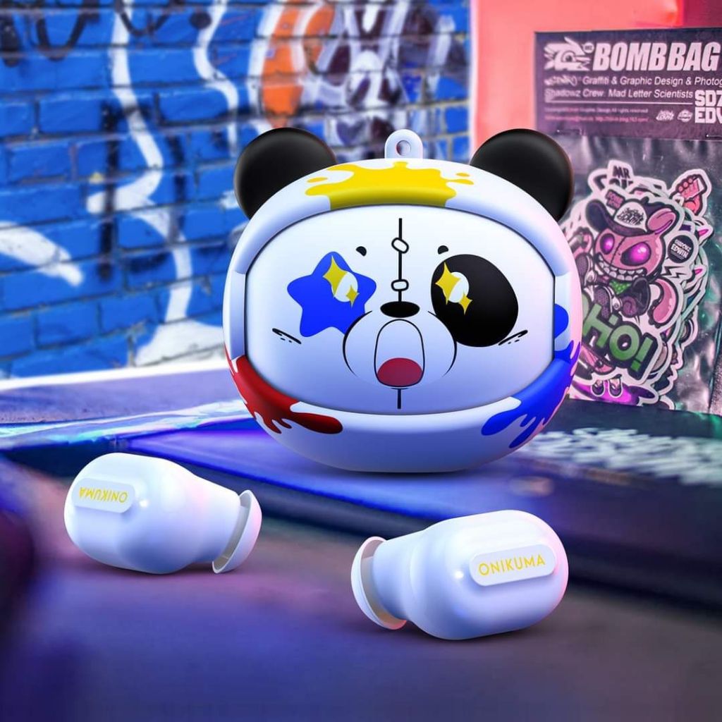 ONIKUMA TRUE WIRELESS (หูฟังไร้สาย) T20 TWS (WHITE)