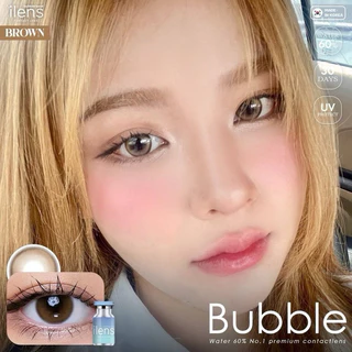 เลนส์ฟิวเตอร์ฉ่ำ 🫧 Bubble 🫧 [สายตาปกติ - 10.00] ค่าอมน้ำ60% ใส่สบายตามาก คอนแทคเลนส์ กรองแสง ilens