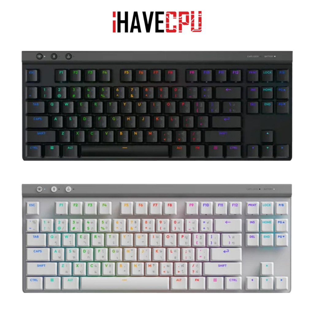 iHAVECPU KEYBOARD (คีย์บอร์ด) LOGITECH G515 LIGHTSPEED TKL (TH/EN)