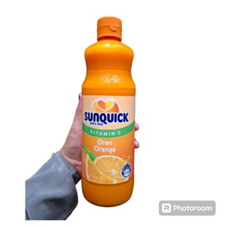 SANQUICKซันควิก น้ำส้มสูตรเข้มข้น มี 2 ขนาด