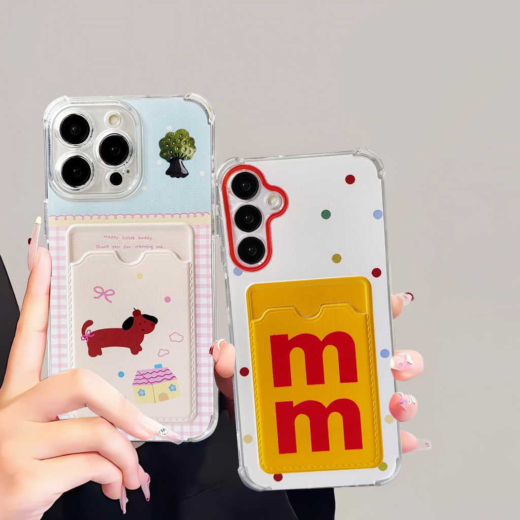 OppoA5s เคสใส่บัตร น่ารัก สำรับรุ่น ออปโป้ A52020 OppoA15 A16 A17 A18 A38 A53 A54 A57 A77s A584G Reno5 Reno6z 7z 8z