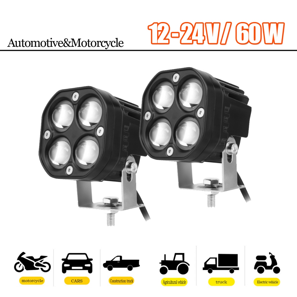 3นิ้ว สปอร์ตไลท์ led ไฟตัดหมอก 12V 24V LED ไฟโปรเจคเตอร์ ไฟหน้ารถยนต์ ไฟสปอร์ตไลท์มอเตอร์ไซค์