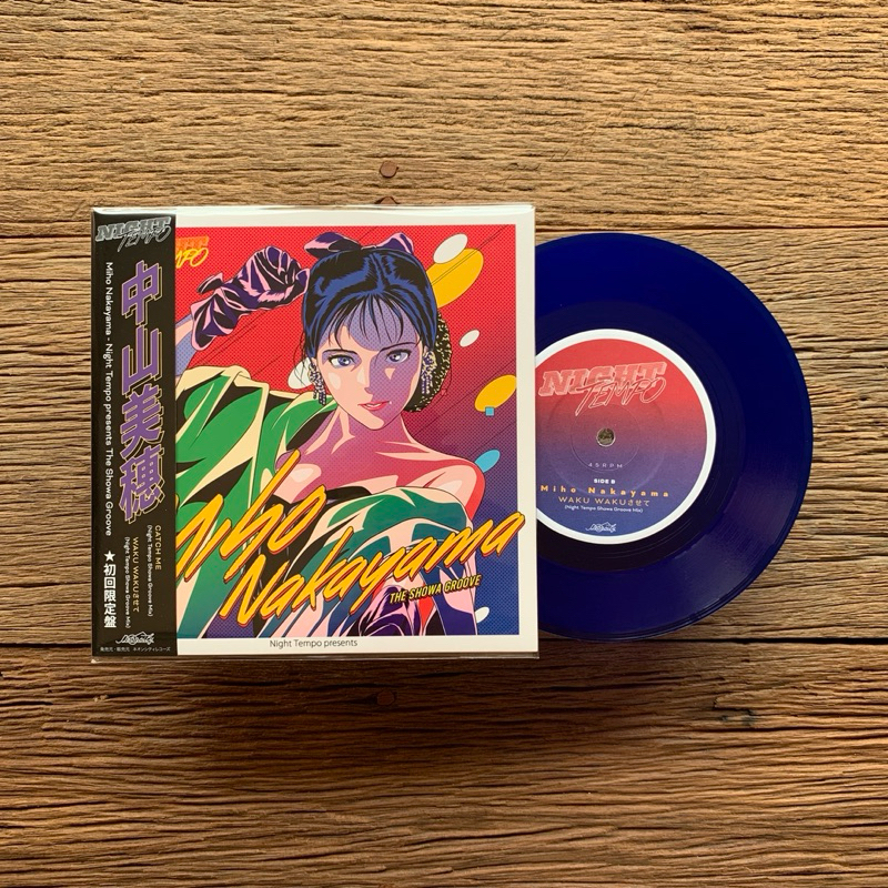 แผ่นเสียงใหม่ Night Tempo - Miho Nakayama Night Tempo presents The Showa Groove, แผ่น 7” 🔵