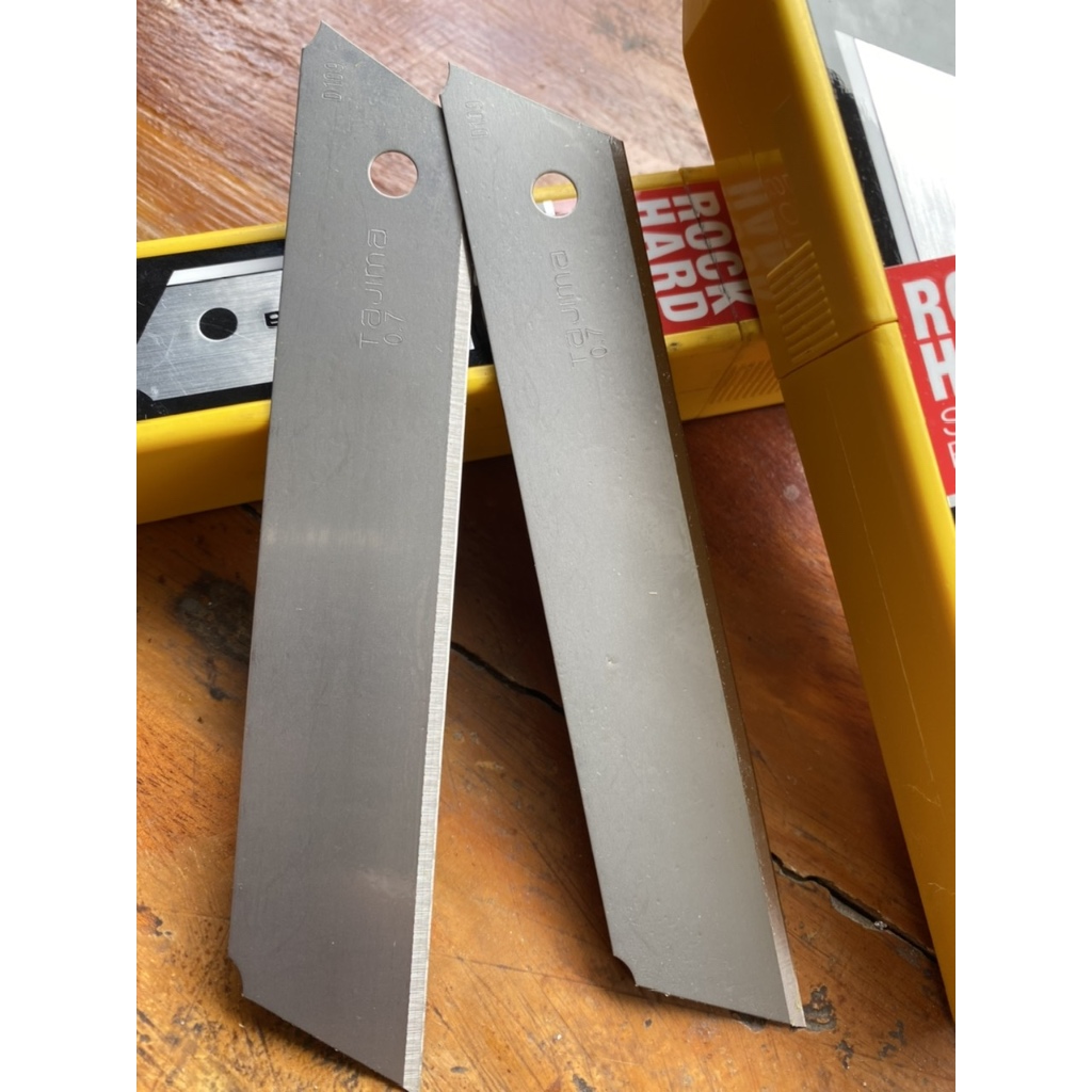 ใบมีดตัดข้าวดีด แบบใบมีดคัตเตอร์ TAJIMA จำนวน 1 ใบI