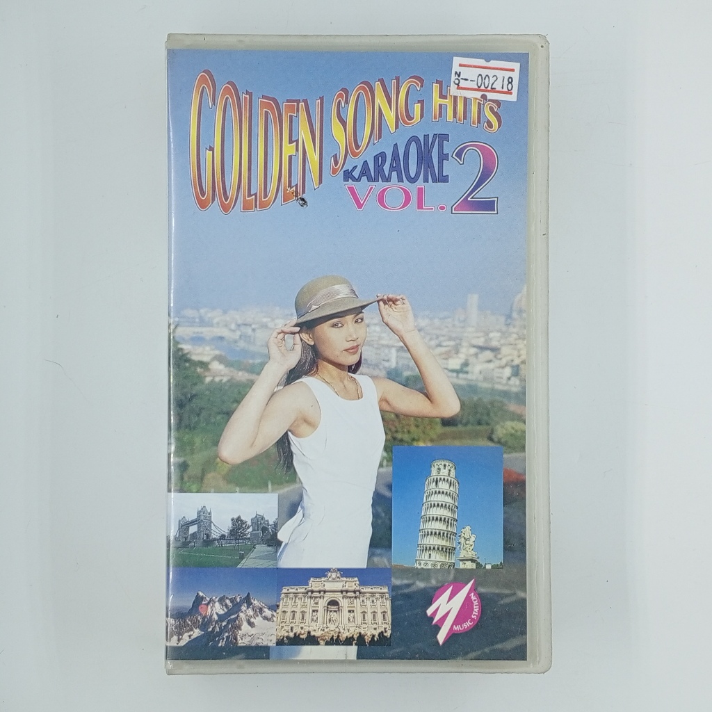 [00218] ♪KARAOKE♪ Golden Song Hits Vol.2 (VHS)(USED) วีดีโอ เทปหนัง เทปคาสเซ็ต มือสอง !!