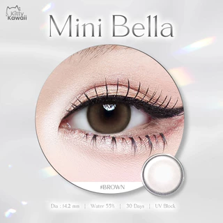 คอนแทคเลนส์ รุ่น Mini Bella Brown / Gray (ขนาดมินิ) - คิตตี้ คาวาอิ Kitty Kawaii (Vial)