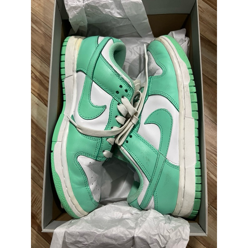 รองเท้า Nike dunk low สีเขียว น่ารัก