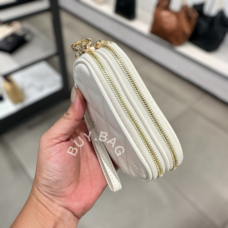 CHARLES & KEITH ( ใช้โค้ดลด30% ) CK6-30701399 กระเป๋าใส่บัตร กระเป๋าใส่เหรียญ