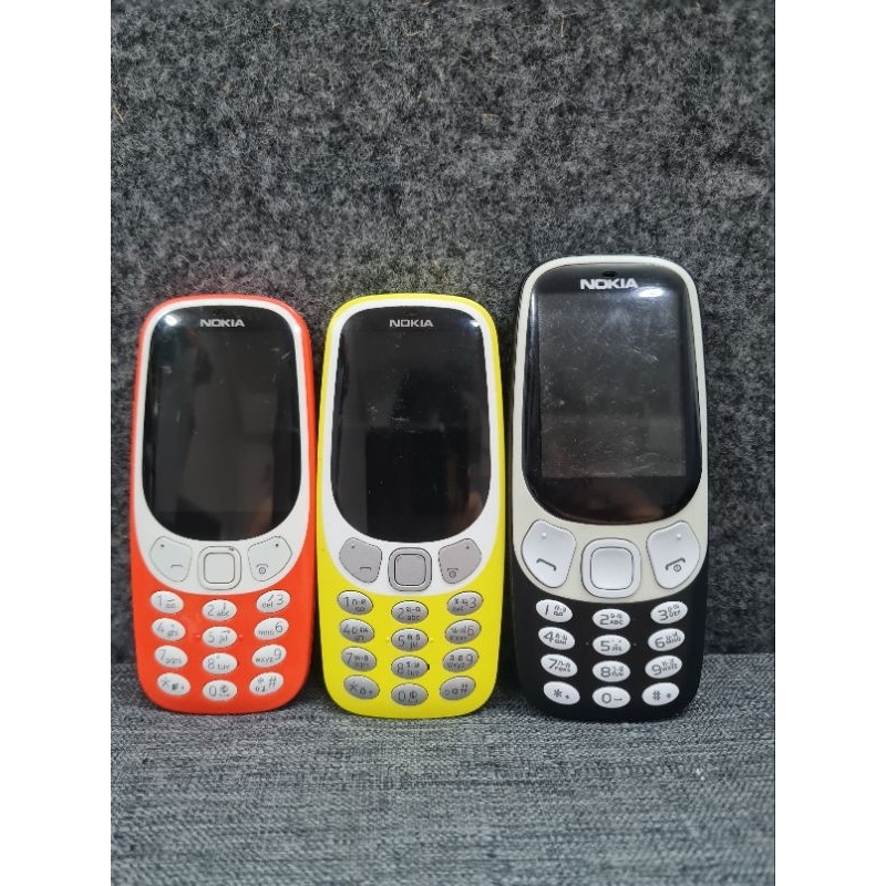 (มือ2) Nokia 3310 รุ่น 3G และ 2G รุ่นใหม่ 2017-2018 พร้อมใช้ สัญญาณเต็ม ทุกความถี่