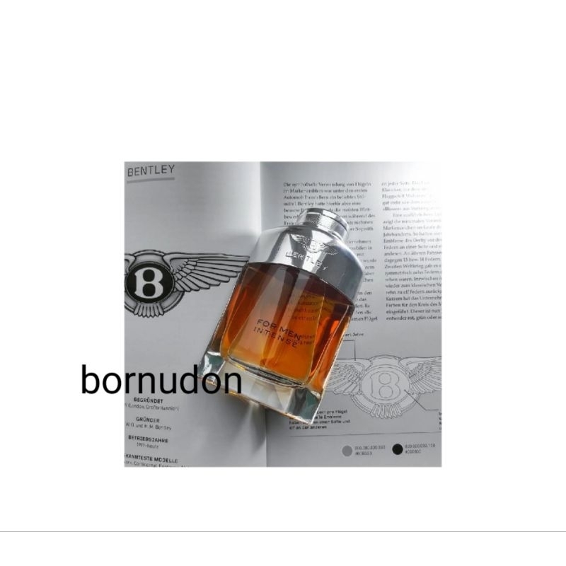 Bentley for Men Intense 🇬🇧 EDP 100ml Spray new unboxed แยกขายจาก gift set ไม่มีกล่องเฉพาะ