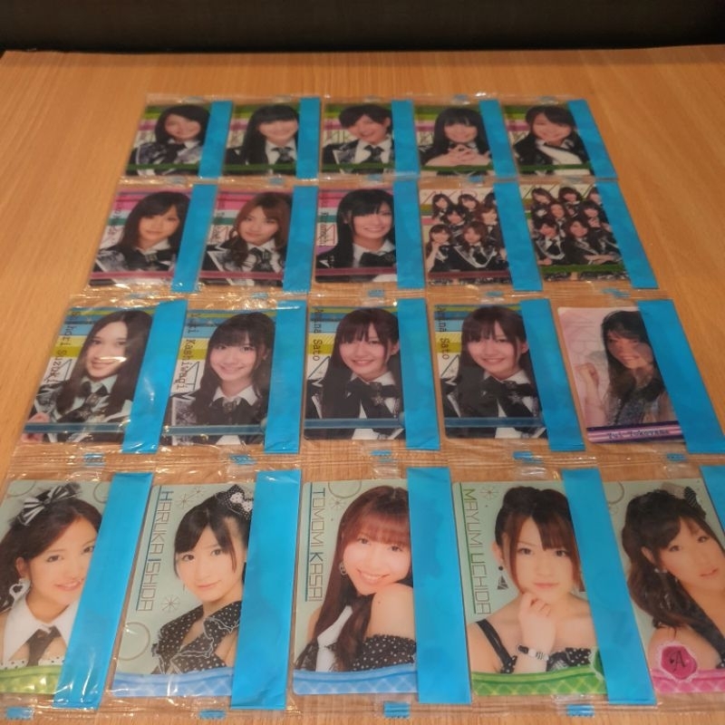 การ์ด akb48 การ์ดพลาสติก เอเคบี48
