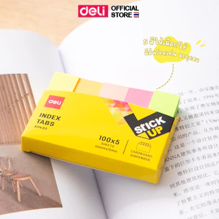 กระดาษโน๊ตกาว Deli ติดแน่น ใช้เขียน ใช้จดโน๊ตข้อความสำคัญ กระดาษเนื้อเนียนเรียบ (แพ็ค 1 ชิ้น) เครื่องเขียน