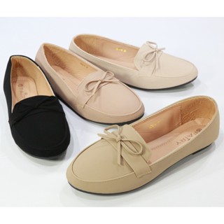 รองเท้าส้นแบน  999-6  หน้าโบว์  FAIRY