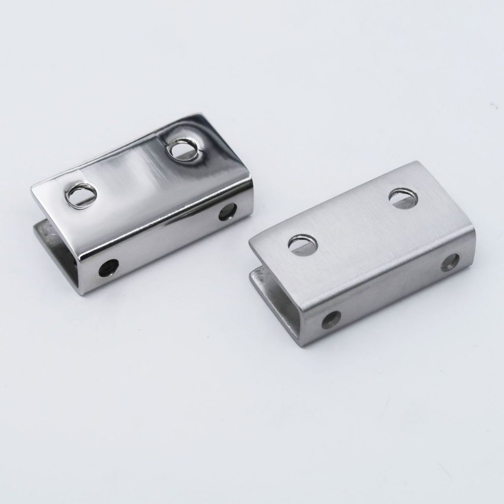 (โรงงานไทย) ตัวหนีบกระจก ตัวยึดกระจก สแตนเลส เกรด304 (แบบไม่ต้องเจาะกระจก)ตัวหนีบกระจก Stainless 304 - รูปที่ 7