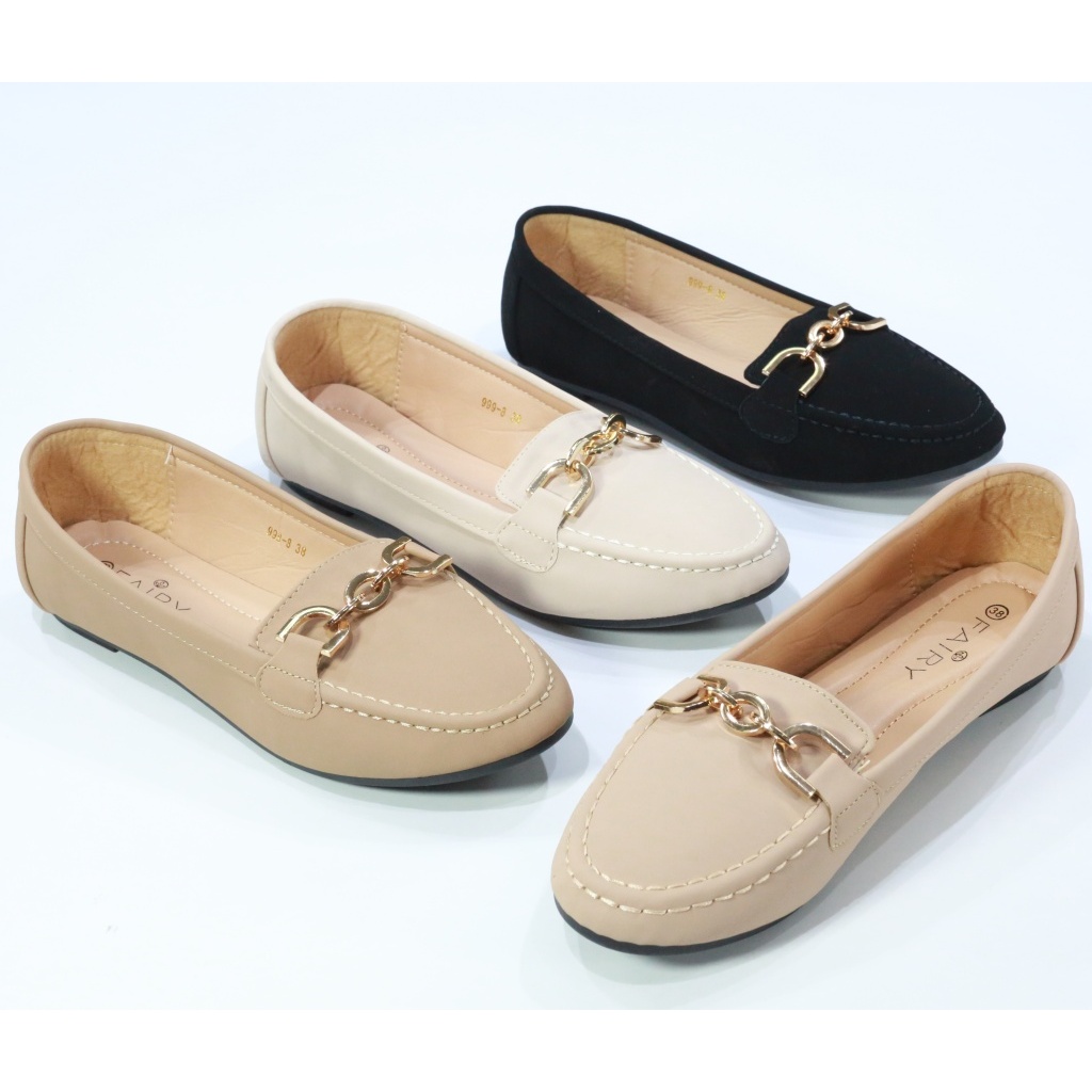 999-8 รองเท้าส้นแบน  FAIRY