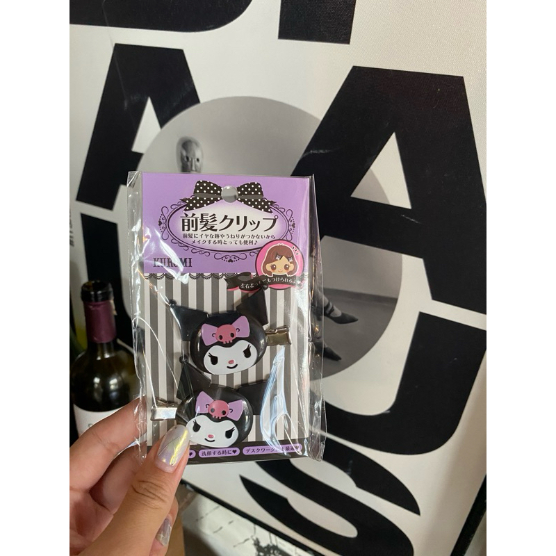 กิ๊บ☂️kuromi ☂️กิ๊บsanriojapanของแท้จากญี่ปุ่นมีของพร้อมส่งไม่ต้องรอนาน