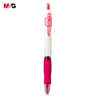 M&G AGP023CQ ปากกาเจล 0.5mm ปากกาเจลกดสีน้ำเงิน ปากกาลูกลื่นแบบกด ปากกาเจลแบบกด สีชัด เส้นคม