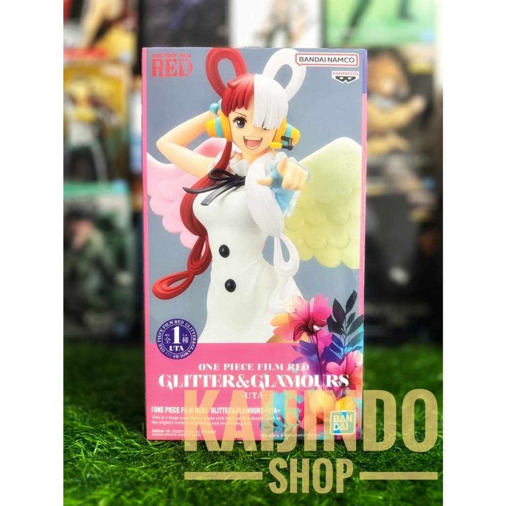 [ของแท้-พร้อมส่ง] โมเดลวันพีช อูตะ One Piece Film Red Glitter&Glamours -Uta