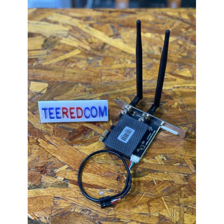 Wireless PCIe Adapter ตัวเเรง WIFi 2g/5GBluetooth 5.0 2เสา ของเเท้ มือ 1