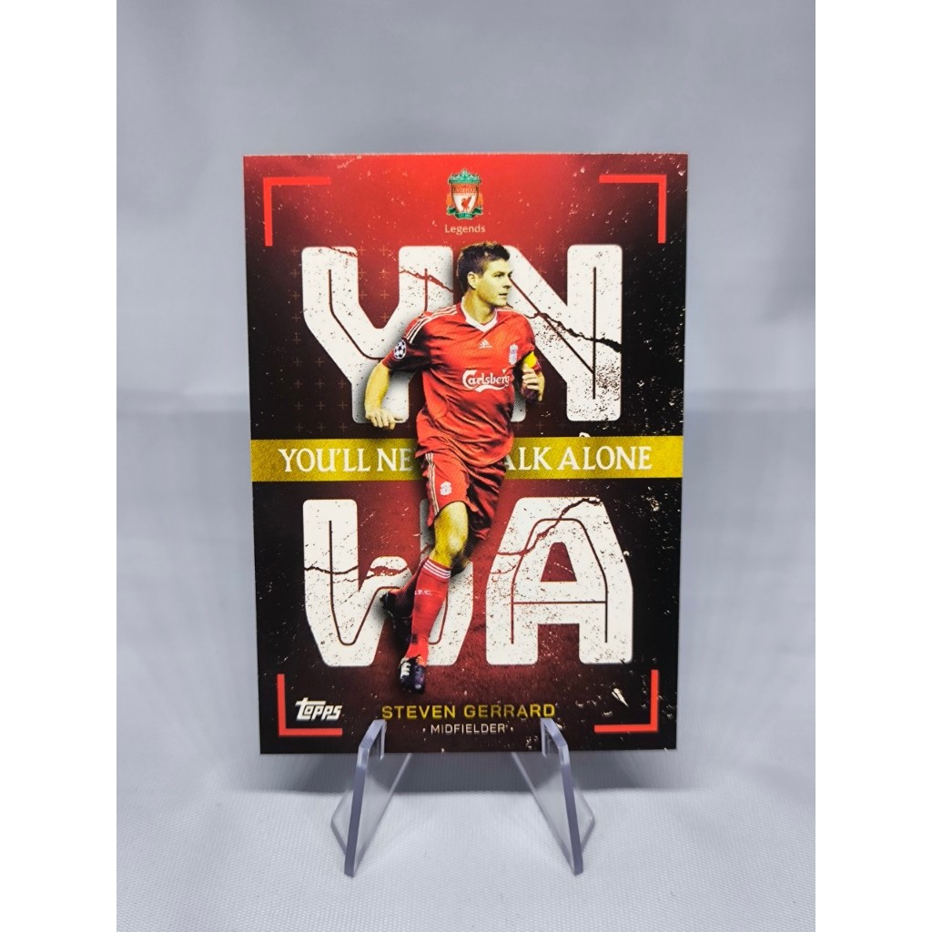 การ์ดบอล Topps Liverpool FC Official Team Set 2022/23