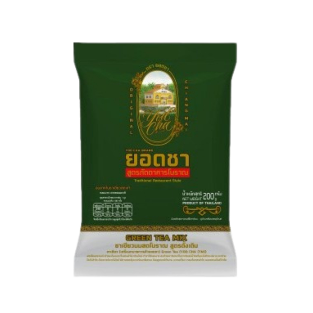 ชาเขียว ตรายอดชา สูตรภัตตาคารโบราณ 200 กรัม YODCHA