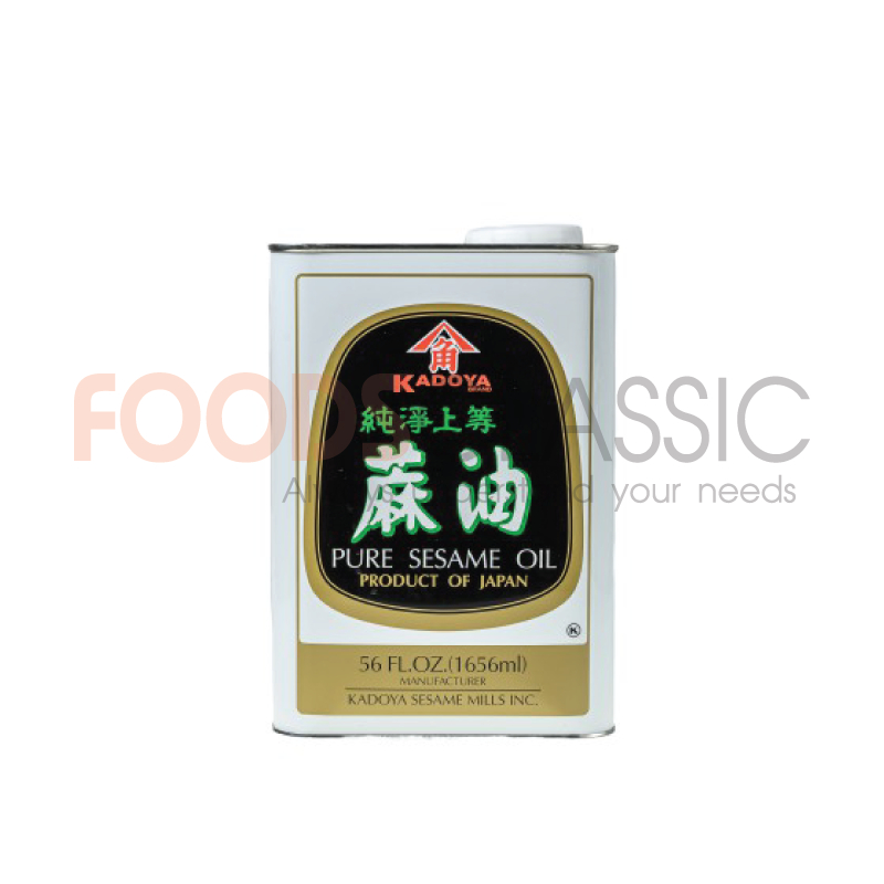 DOI002 น้ำมันงา (1.6kg, Kadoya Br.) / Goma Abura / ごま油