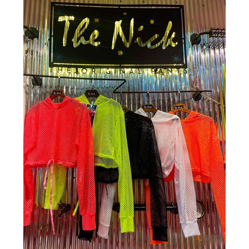 ShopBypuy เสื้อตาข่ายมีฮู้ดแขนจั๊ม เข้าเพิ่มครบสี ราคา ถูกที่สุด ดีลบีเคเค แกลเลอรีภาพที่ 2