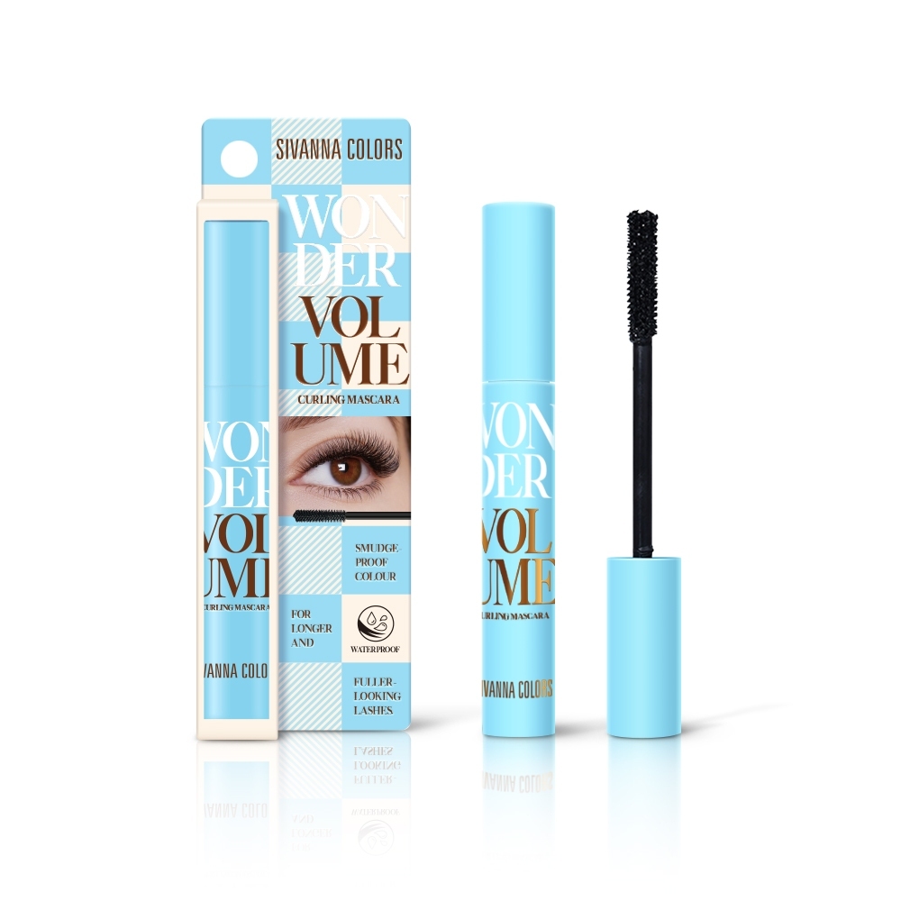HF215 ซีเวนน่า คัลเลอร์ วันเดอร์ วอลลุ่ม เคิร์ลลิ่ง มาสคาร่า 7ก SIVANNA COLORS WONDER VOLUME CURLING MASCARA