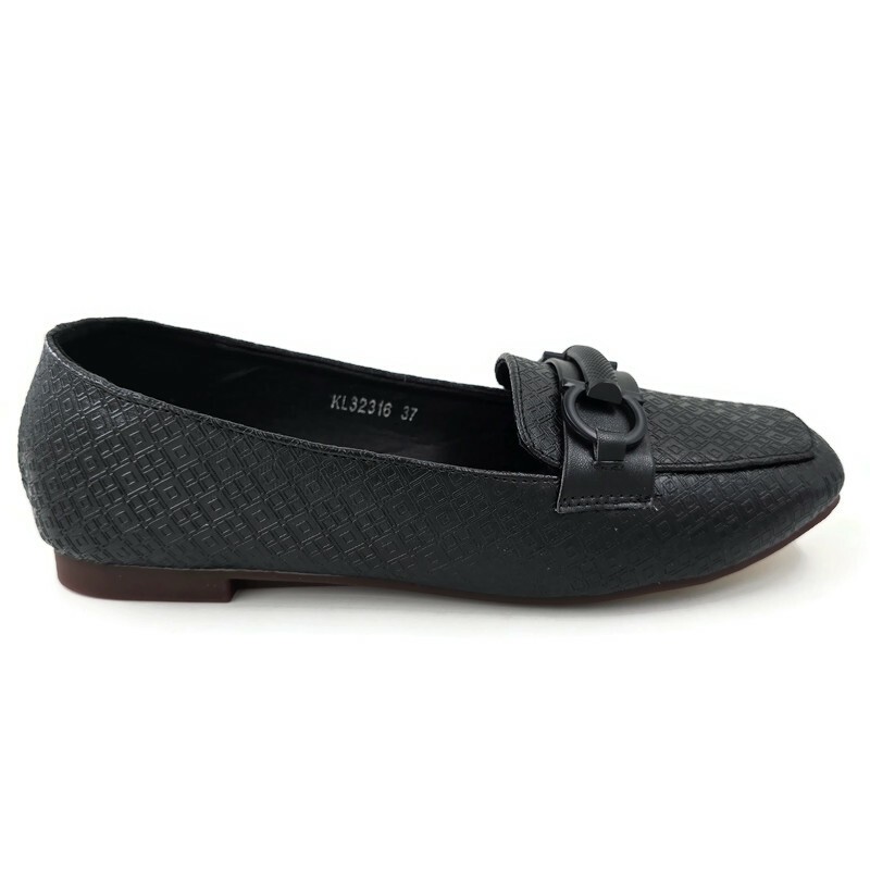 KLIN รองเท้าโล้ฟเฟ้อร์ หัวเหลี่ยม รุ่น KL32316 รองเท้าผู้หญิง สินค้าพร้อมส่ง