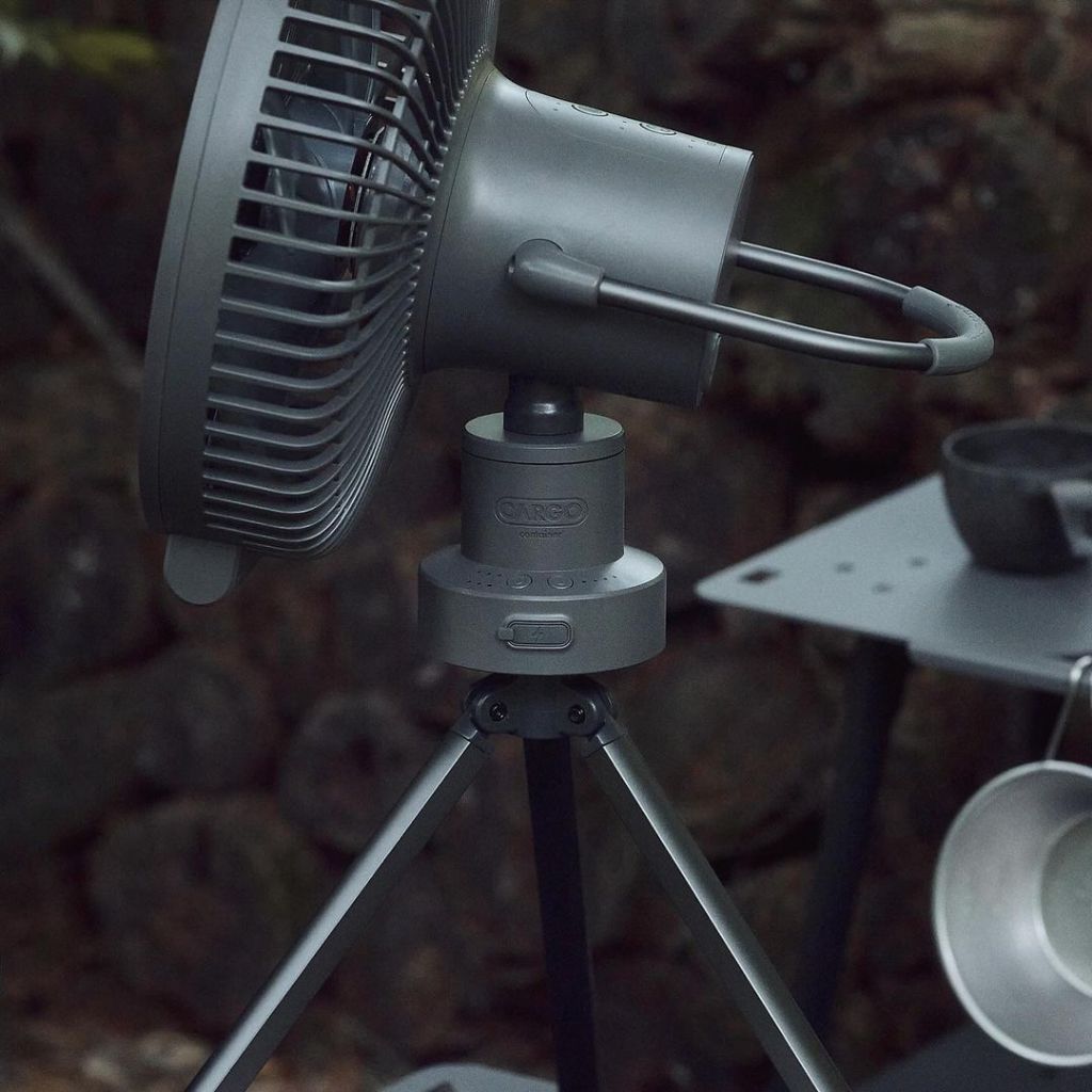 CARGO CONTAINER MULTI SPIN PRO ตัวหมุนแบบไร้สาย สามารถใช้ได้กับ Cargo Container Multi Fan L by Jeep Camping