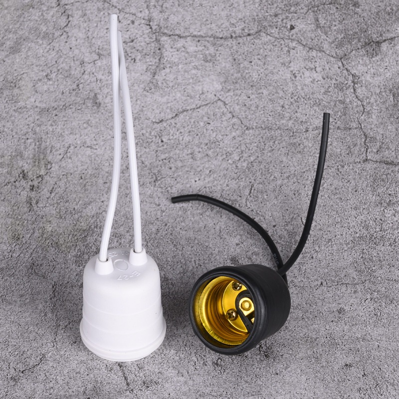 ขั้วหลอดไฟ E27 คุณภาพดี ขั้วกันน้ำ ขั้วยาง ขั้วหลอด ขั้วห้อยยางกันน้ำ ขั้วหลอดไฟ Sentoshi ขั้วยาง E2