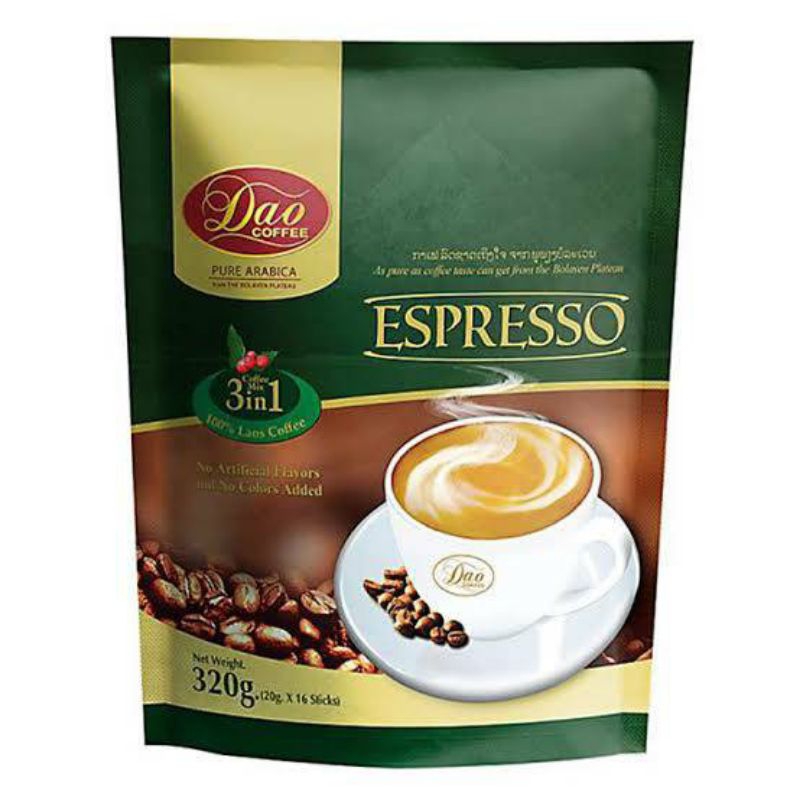 Dao coffee espresso coffee mix 3in1 exp 26/09/27