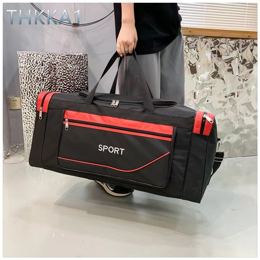 THKKA1-กระเป๋าเดินทางความจุขนาดใหญ่ 60 L, กระเป๋าเก็บของ，กระเป๋าใส่เสื้อผ้า，กระเป๋าเดินทางแบบพกพา, เหมาะสำหรับการเดินทาง