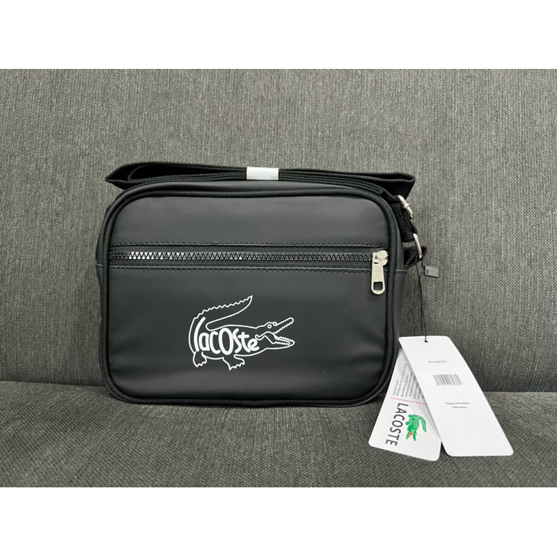 กระเป๋าลาคอสท์สะพายข้าง Lacoste Men's Crossbody Bag งานOutlet กระเป๋าสไตล์สปอร์ต เรียบหรู✨รวมส่งฟรี🔥