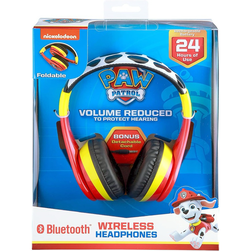 หูฟังไร้สาย eKids Paw Patrol Marshall Wireless Bluetooth Headphones